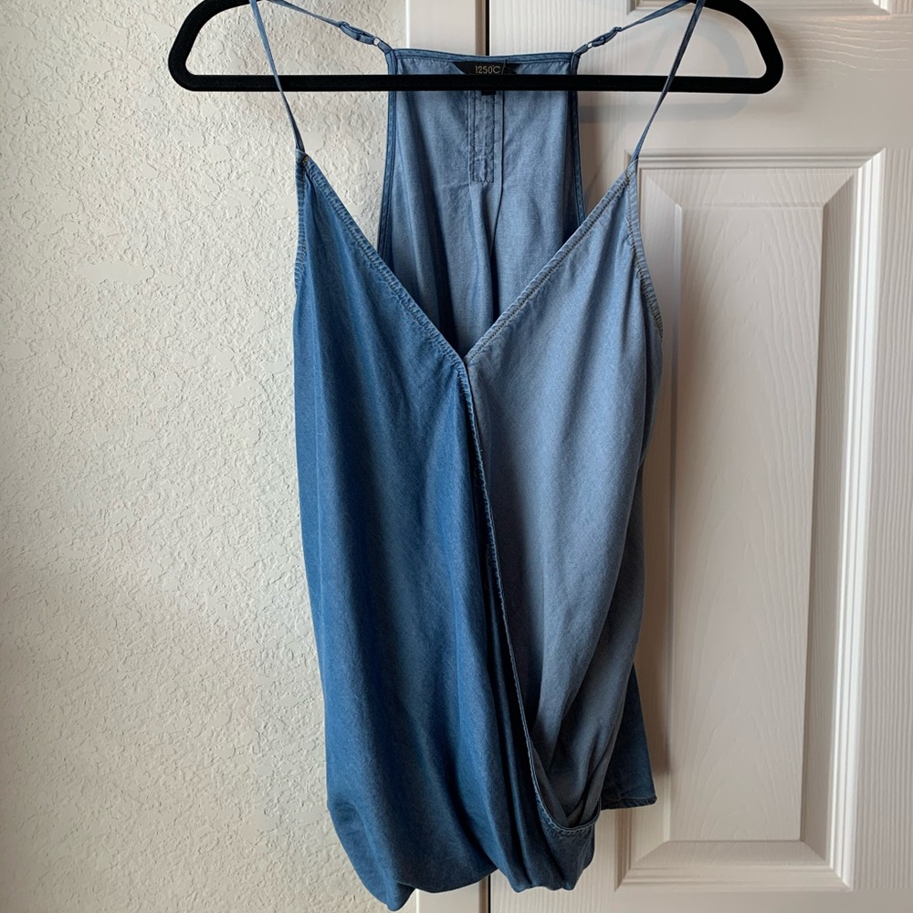 Denim top